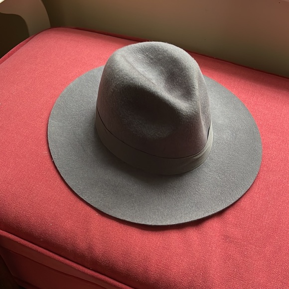 Gray East River Craft Wool Fedora Hat - Picture 8 of 9